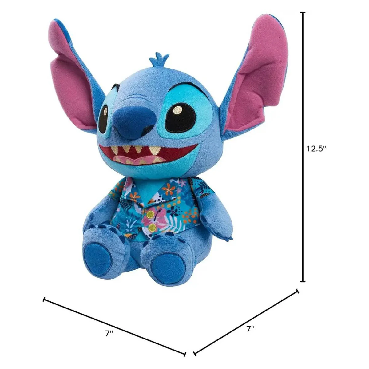 Disney 12.5" Lilo and Stitch Plush Toy - Blue - Image 2