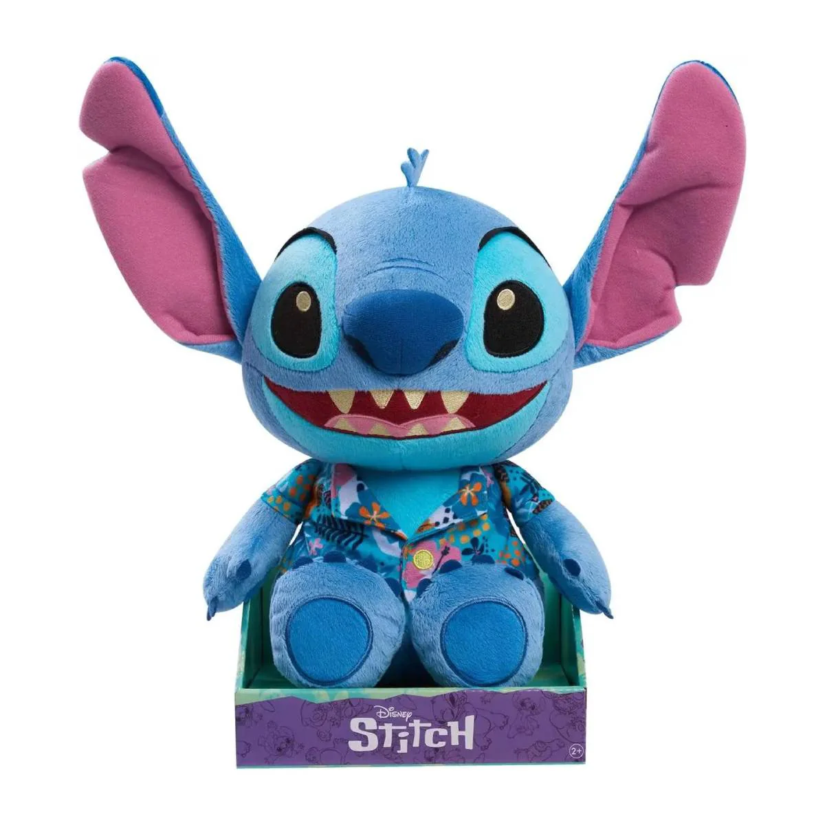 Disney 12.5" Lilo and Stitch Plush Toy - Blue - Image 3