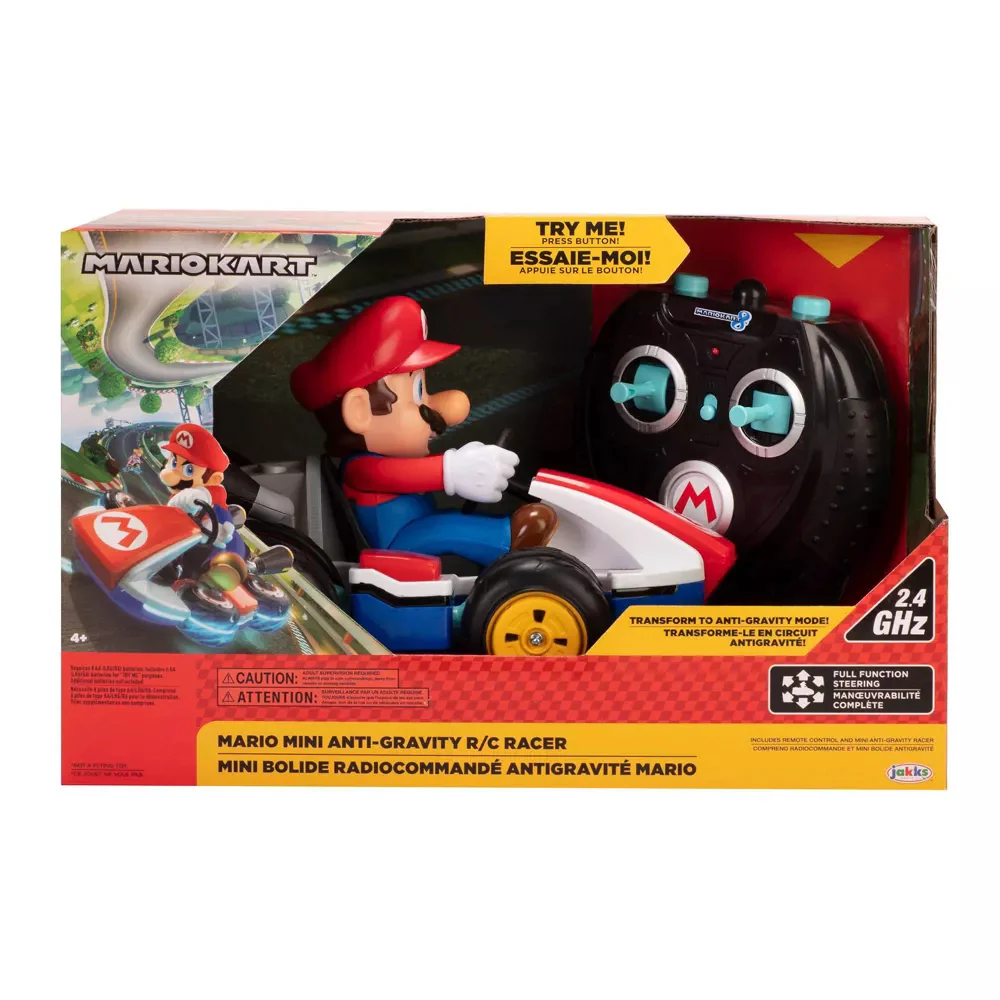 Nintendo Mario Kart 8 Mini Anti-Gravity Mini Remote Control Racer Toy - Image 4