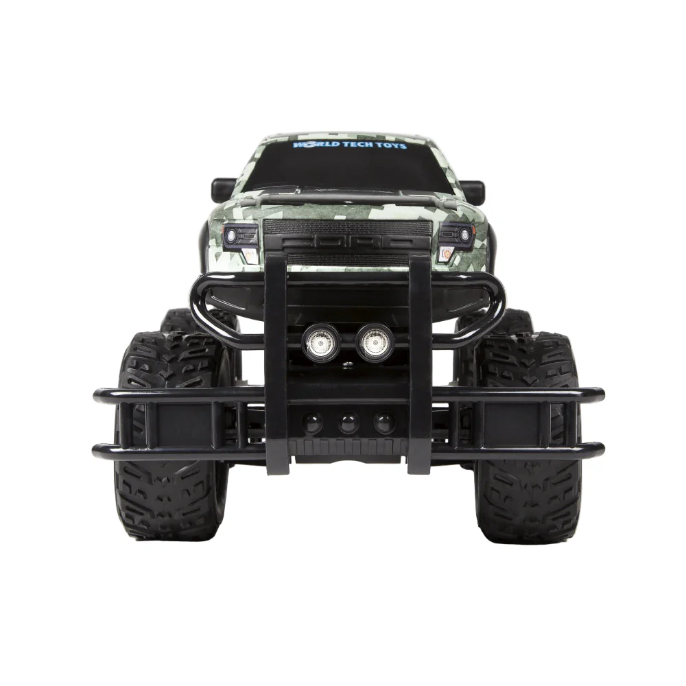 World Tech Toys 1:14 Scale Ford Raptor Digi Camo F-150 SVT Raptor Remote Control Truck - Image 2
