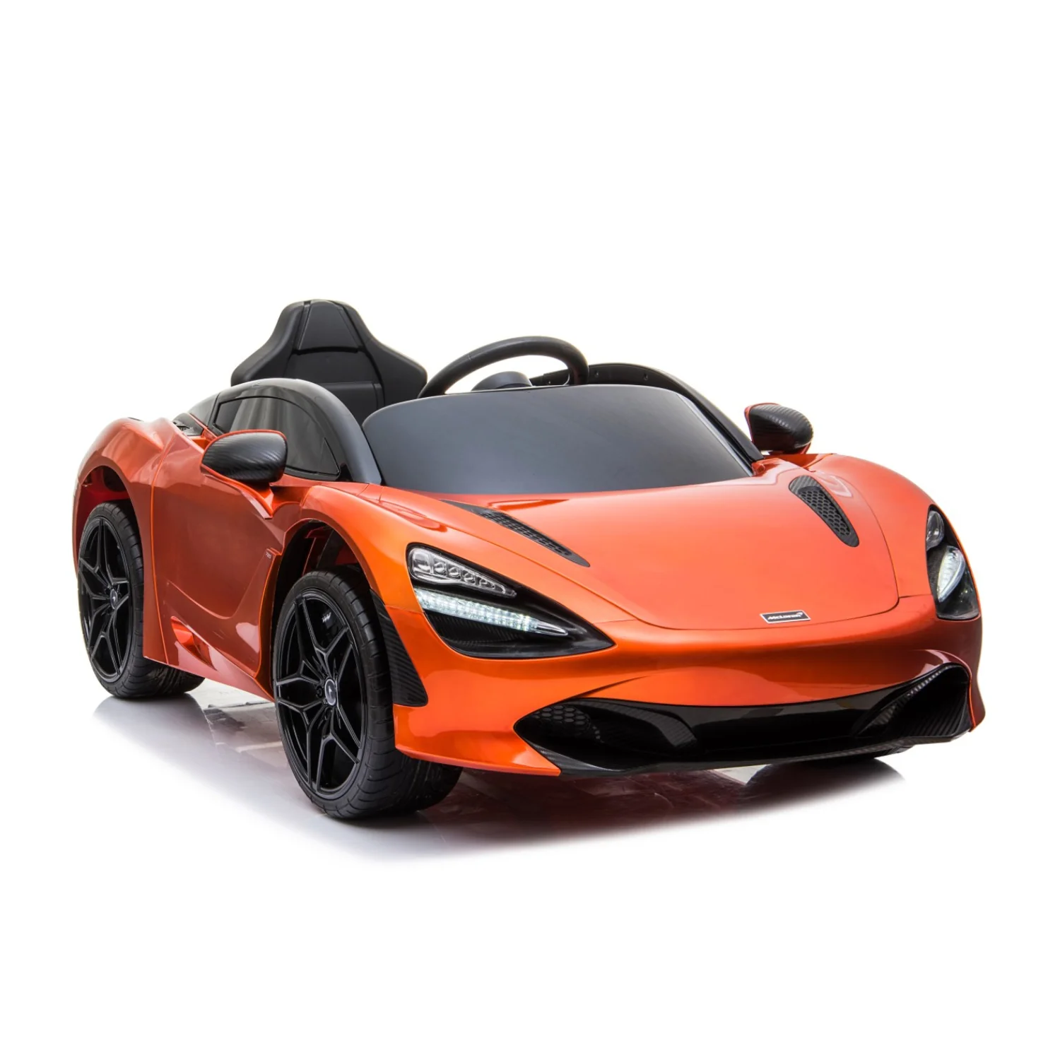 12V Licensed McLaren 720S with LED Lights - Orange