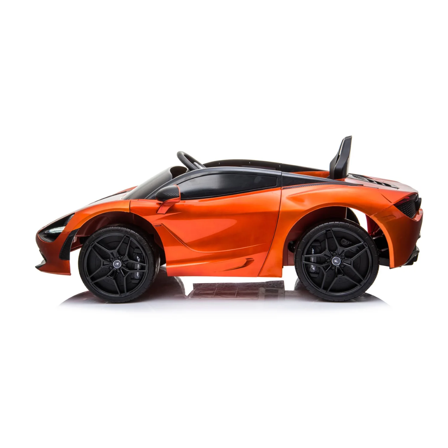 12V Licensed McLaren 720S with LED Lights - Orange - Image 6