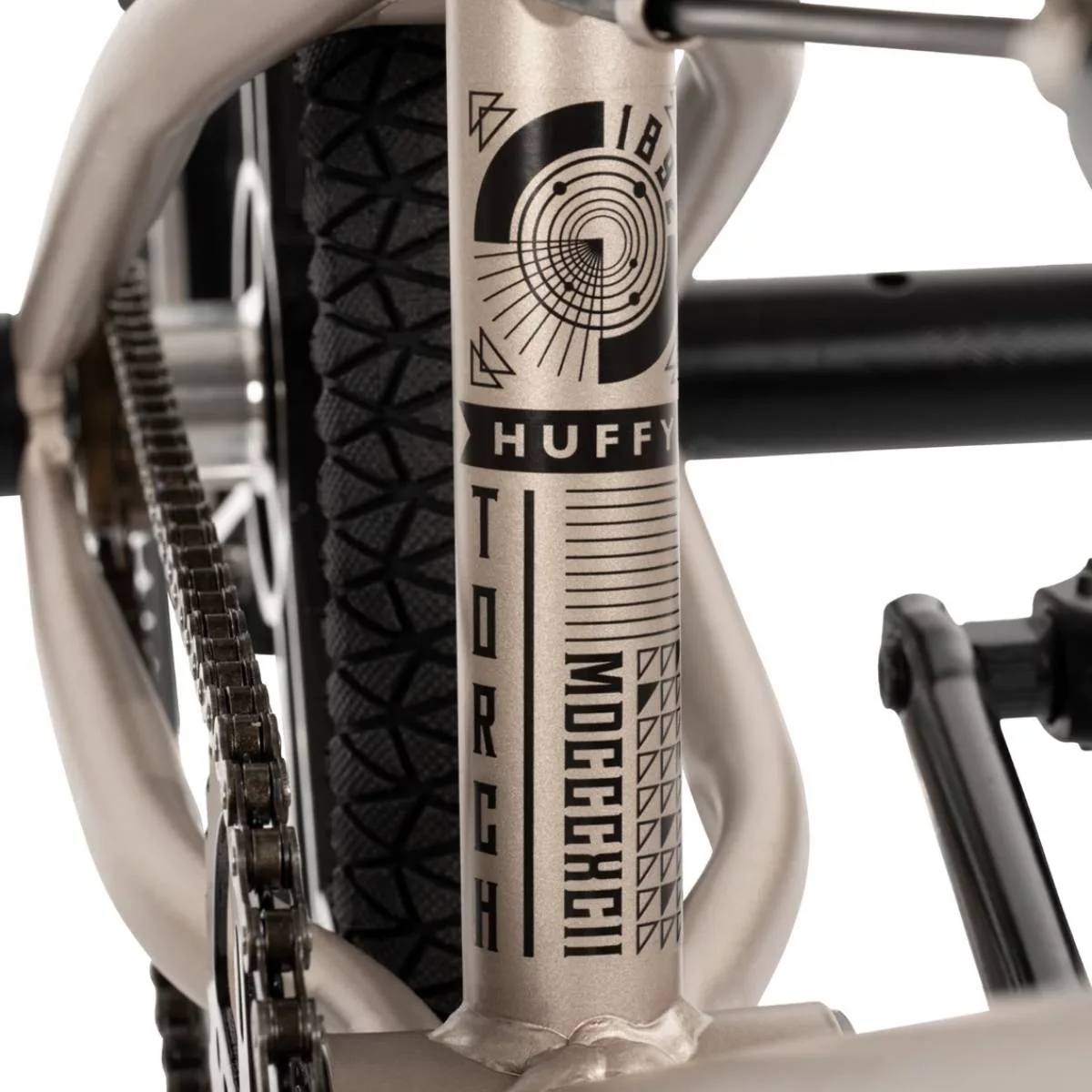 Huffy 20" Torch BMX Bike - Beige/Black - Image 5