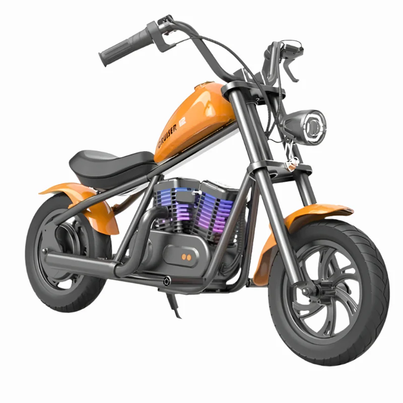 Hyper Gogo Cruiser 12 Plus 12" Motorbike - Orange - Image 2