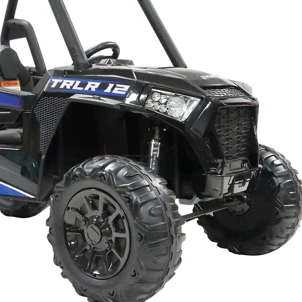 Dynacraft 24V Ride On Trail Racer - Black/Blue - Image 2