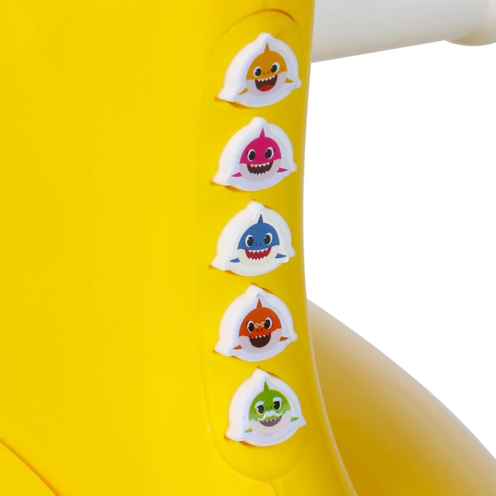 Dynacraft Baby Shark Push Ride On Toy - Yellow - Image 4