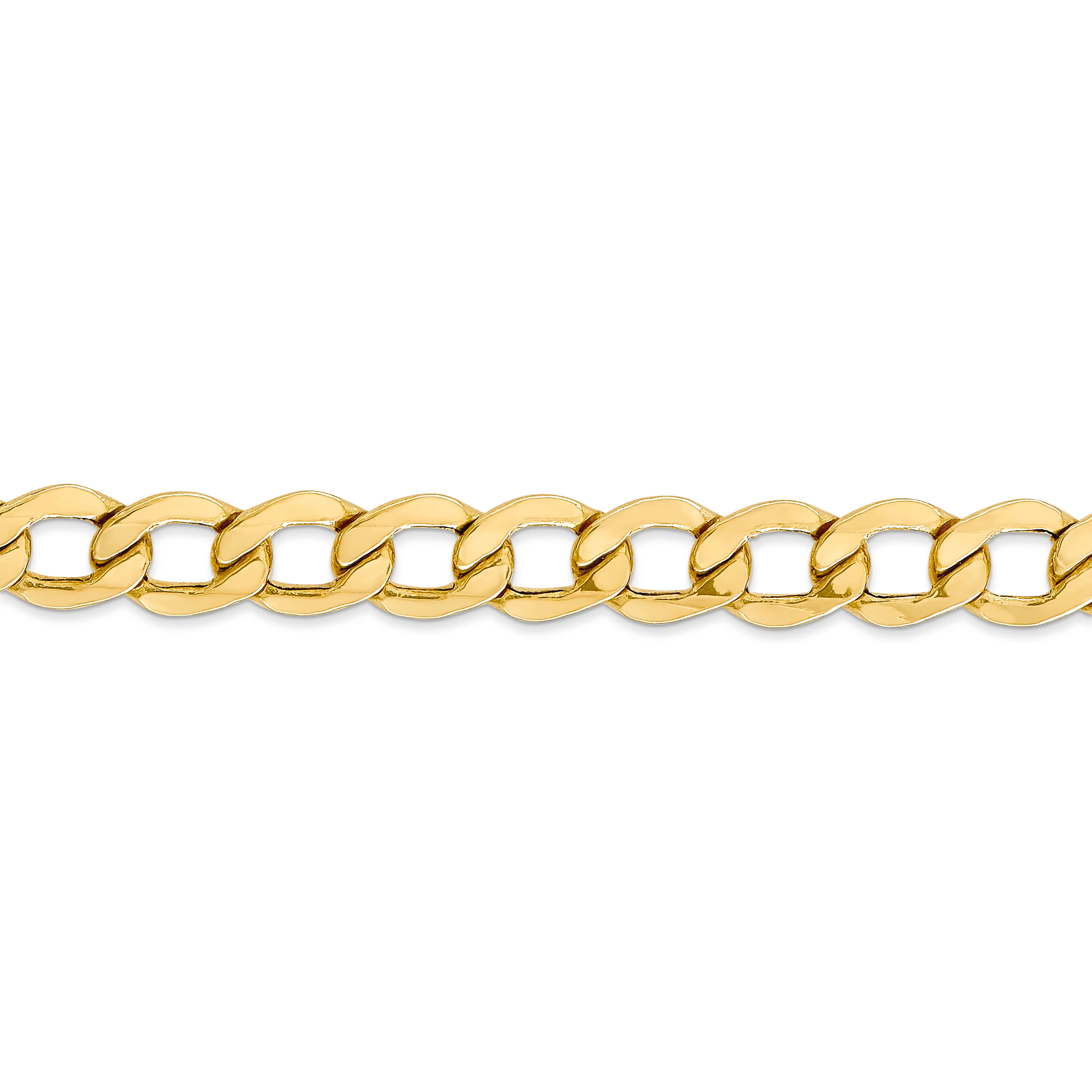 14K Yellow Gold 26" 7.0mm Semi-Solid - Image 3