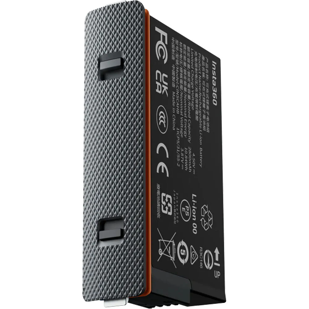 Insta360 Ultra Rechargeable Battery for X5 Camera - Black - Image 2