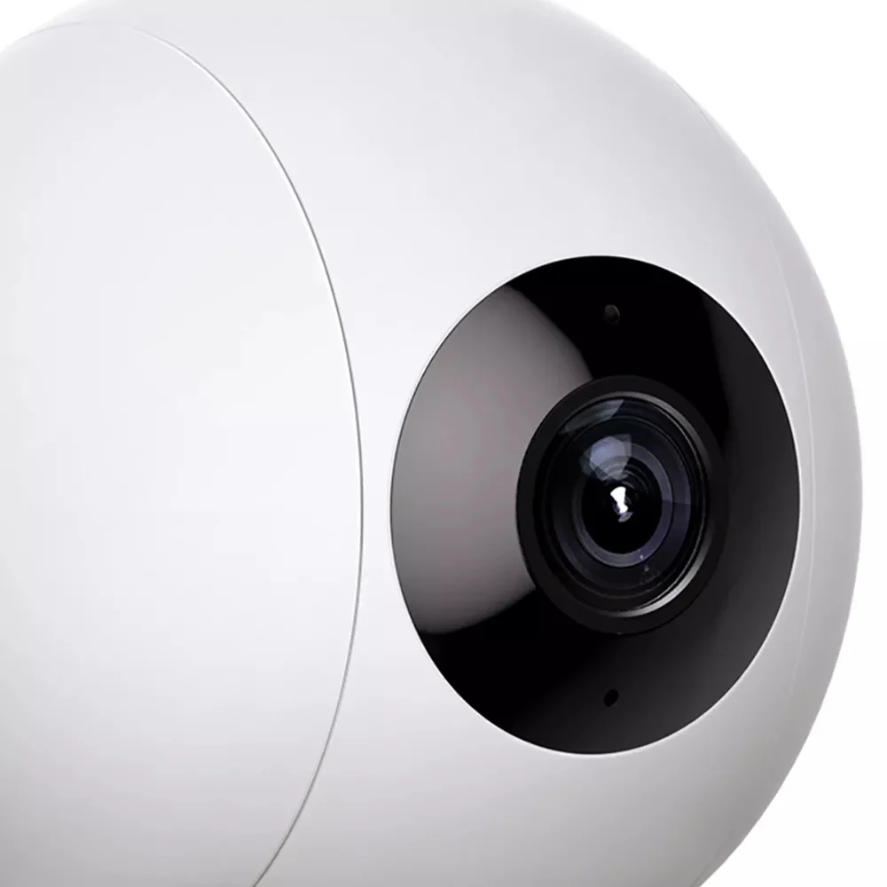 aosu C2E 2K QHD Wi-Fi Smart Security Camera with Smart Motion Tracking - White - Image 2