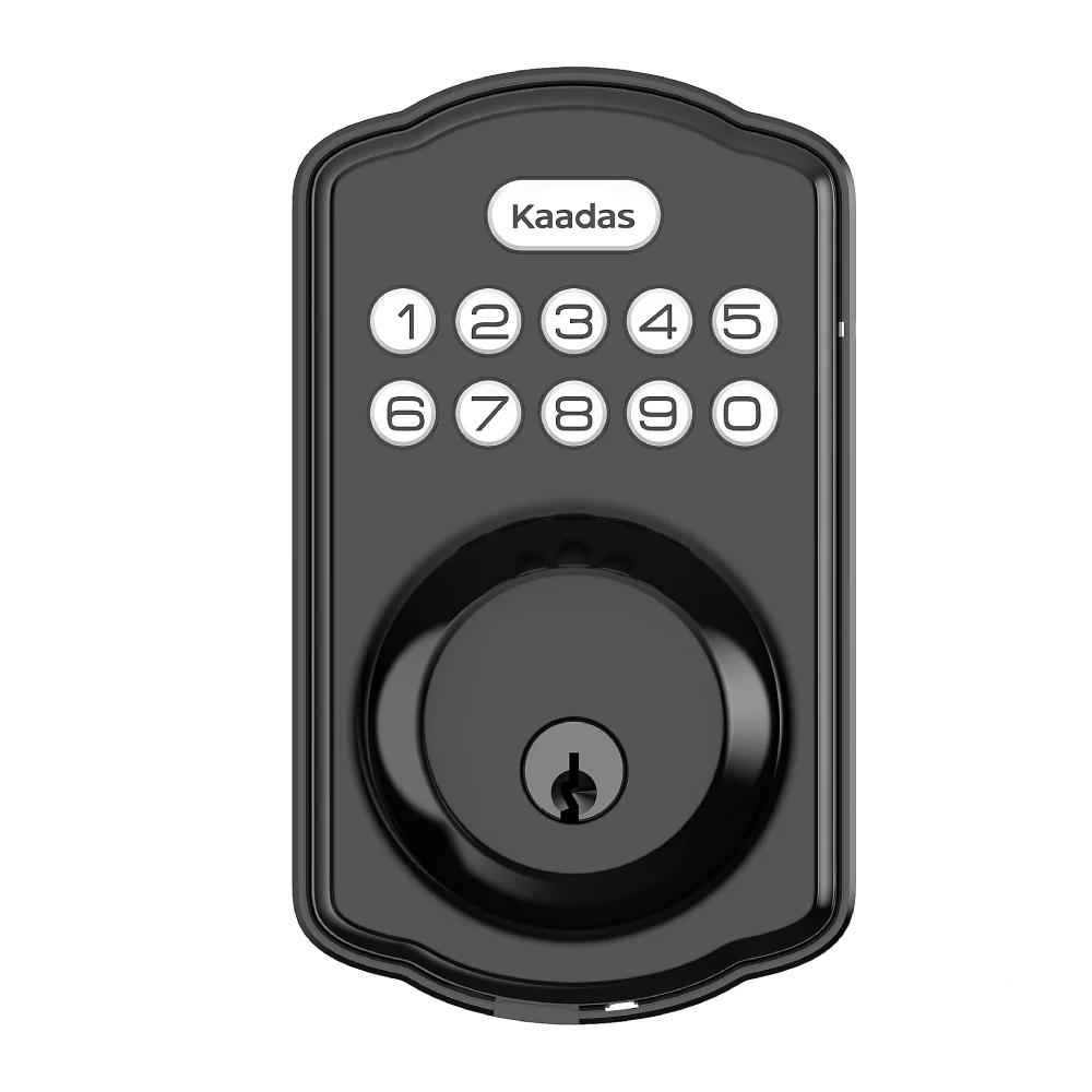 Kaadas KA301 Classic Deadbolt Lock Keypad - Black - Image 2
