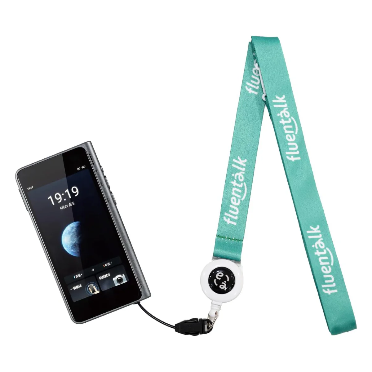 Timekettle Fluentalk Lanyard for T1 Language Translator - Blue - Image 4