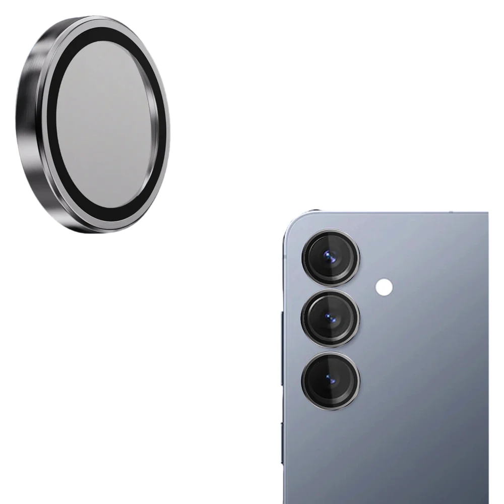 Gadget Guard Camera Protector Glass for Samsung Galaxy S25+ - Silver