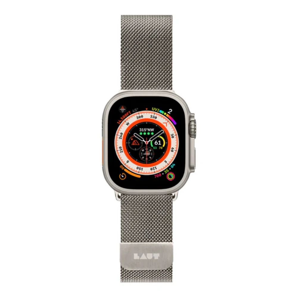 Laut Ultra Loop Strap for Apple Watch - Gray - Image 2