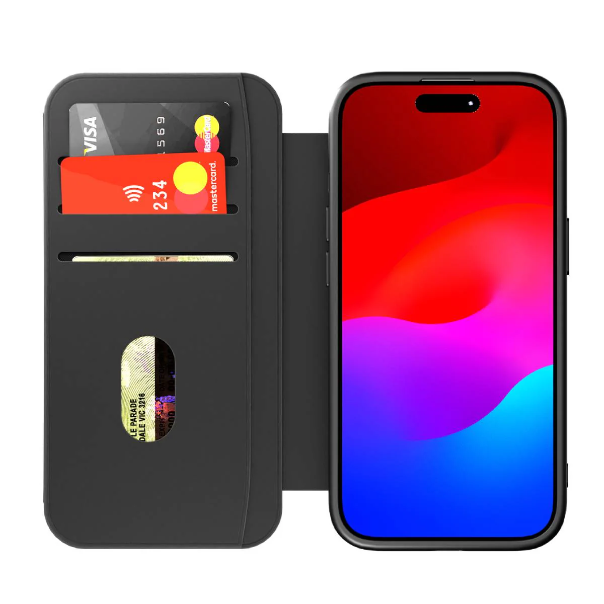 Cygnett MagWallet Case for Apple iPhone 15 Pro - Black - Image 4