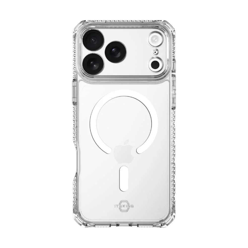 ITSKINS Hybrid_R Clear MagSafe Case for Apple iPhone 17 Pro - Clear - Image 2
