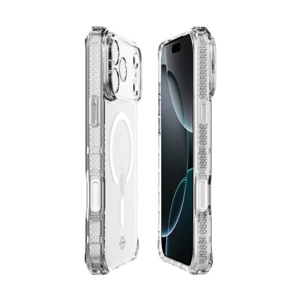 ITSKINS Hybrid_R Clear MagSafe Case for Apple iPhone 17 Pro - Clear - Image 3