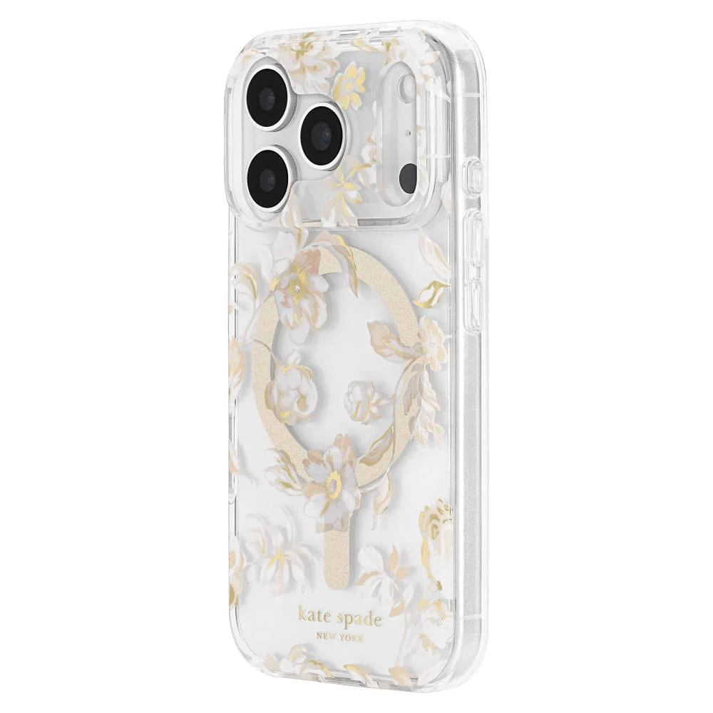 Case-Mate Kate Spade New York Magsafe Case for Apple iPhone 17 Pro Max - Clear/Beige - Image 3
