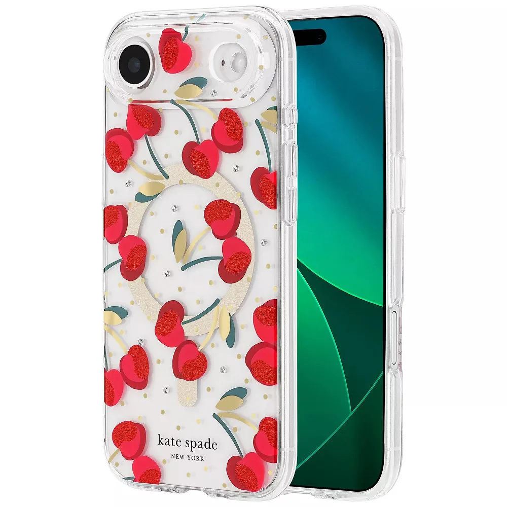 Kate Spade New York MagSafe Case for Apple iPhone Air - Clear/Red - Image 2