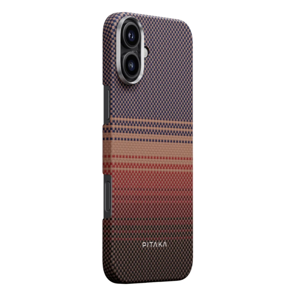 Pitaka Sunset Moonrise Tactile Woven Case for iPhone 16 Plus - Image 2