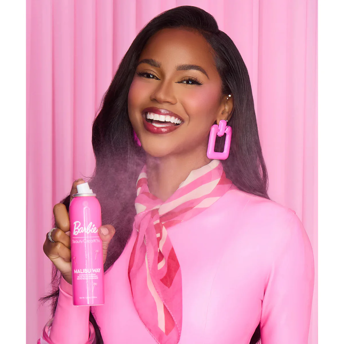 Beauty Creations Barbie 3.38 oz "Malibu Way" Hydrating Face Mist - Image 4