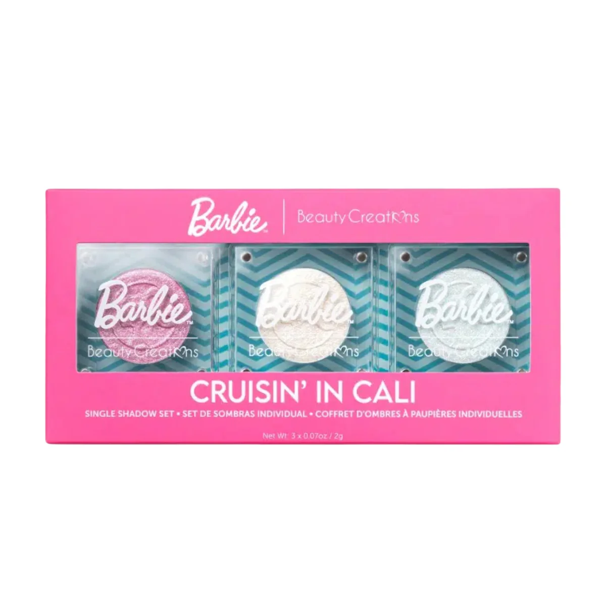 Beauty Creations Barbie "Cruisin In Cali" Single Eye Shadow Set - Image 2
