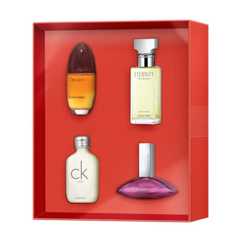 Calvin Klein Coffret Women's 0.5 oz (4-Piece) Parfum Gift Set - Image 2