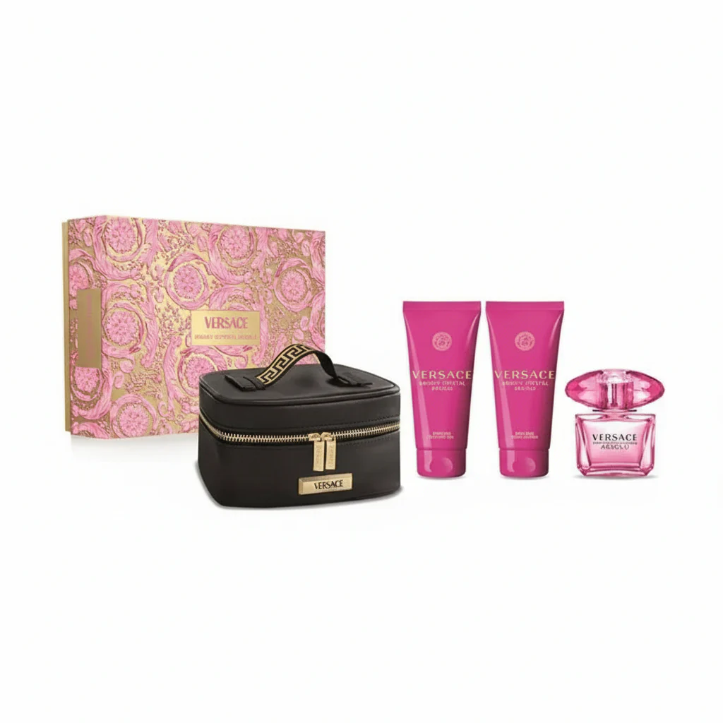 Versace Women's Bright Crystal Absolu (4 Piece) Gift Set