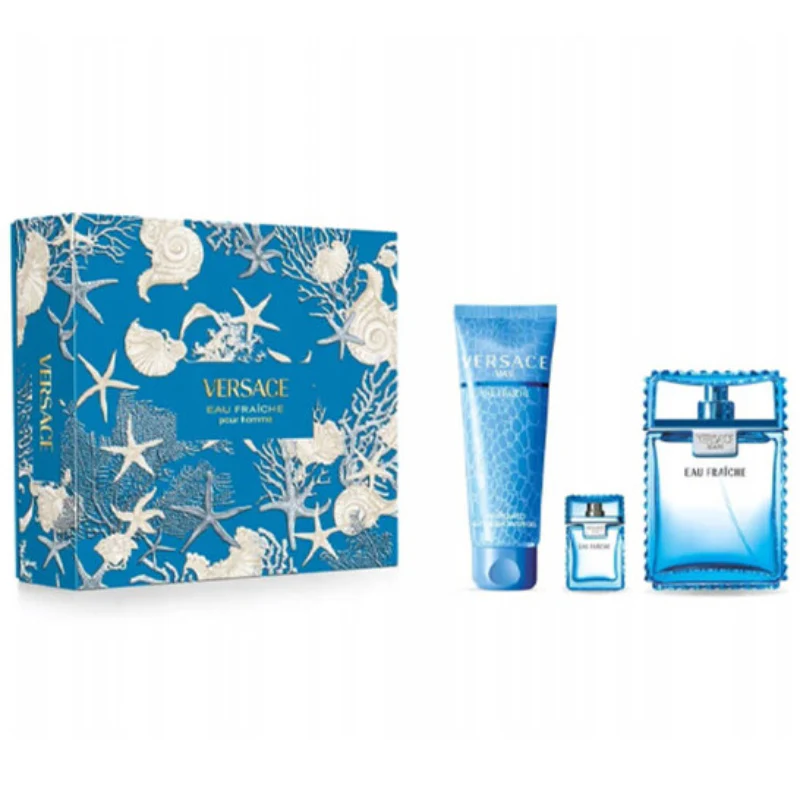 Versace Men Eau Fraiche (3-Piece) Gift Set