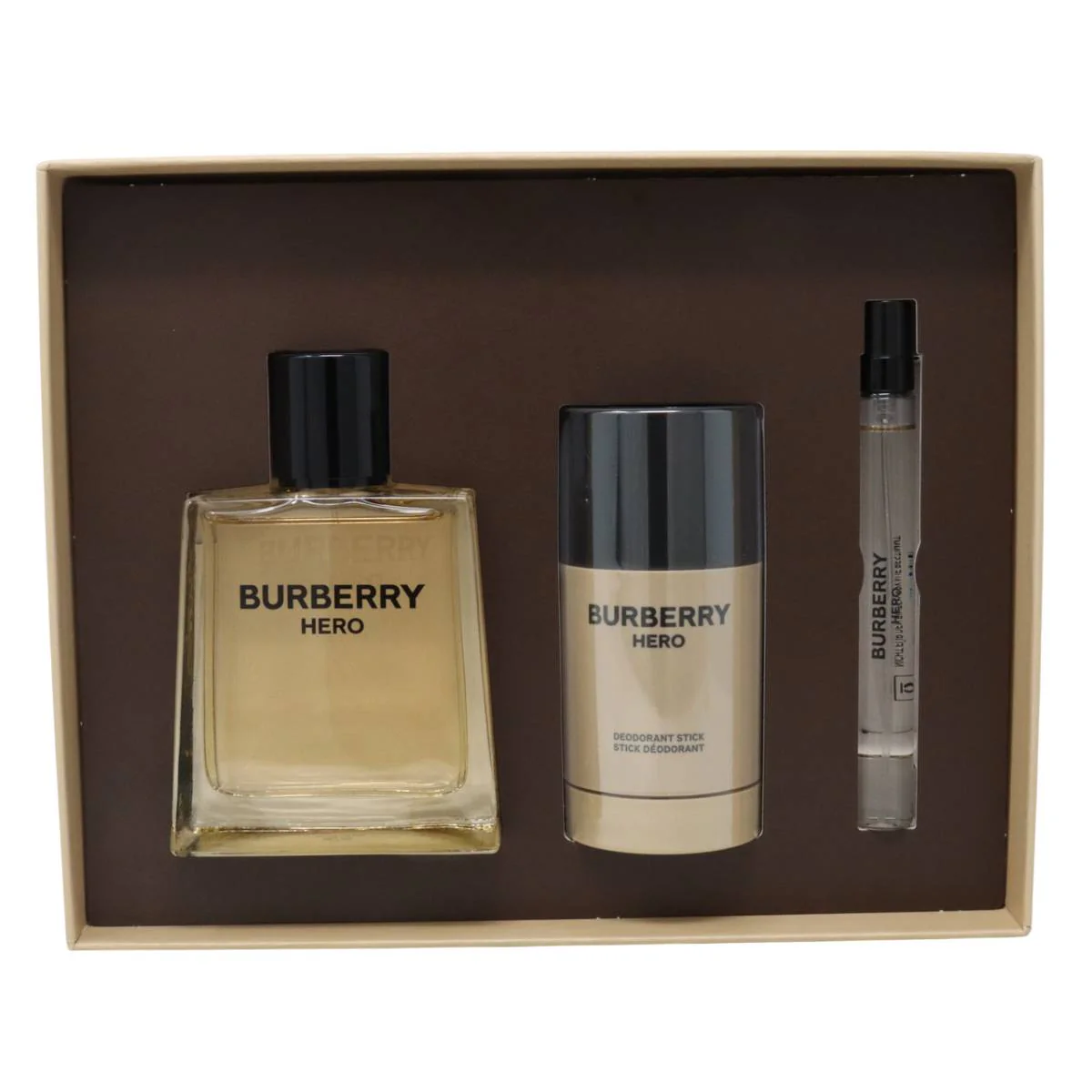 Burberry Hero Men's (3-Piece) Eau De Toilette Gift Set - Image 2