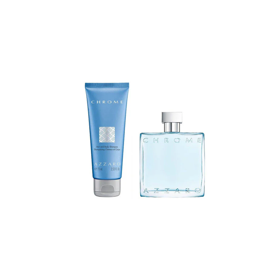 Azzaro Chrome Men's (3-Piece) Eau de Toilette Gift Set - Image 2