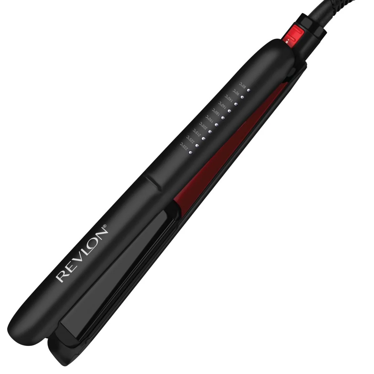 Revlon Smoothstay Coconut Oil-Infused 1" Straightening Iron - Black - Image 2