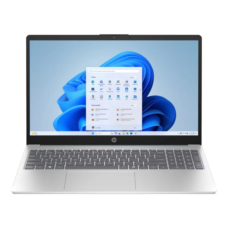 HP 15-FD0883NR 15.6" Laptop - Intel Core i3-N305 with 8GB Memory and 256GB SSD - Blue/Silver