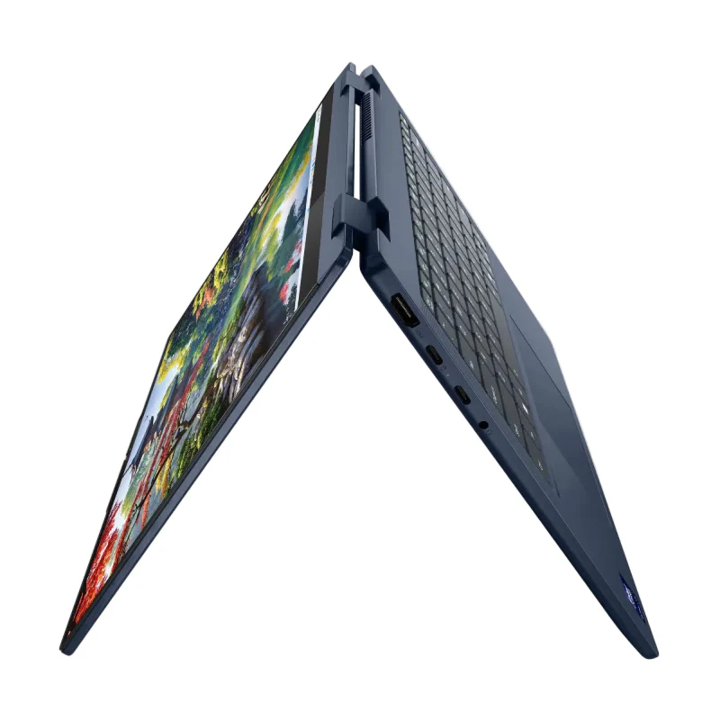 Lenovo 83KR003XUS 14" IdeaPad 5 14IAL10 Touchscreen Convertible 2-in-1 Laptop - Intel Core Ultra 5 225U with 16GB Memory and 512GB SSD - Blue - Image 2