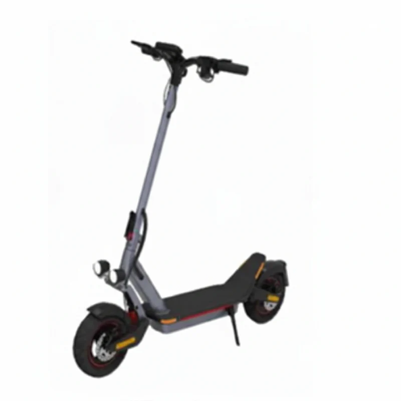 Delorean Electric Scooter - Gray/Black