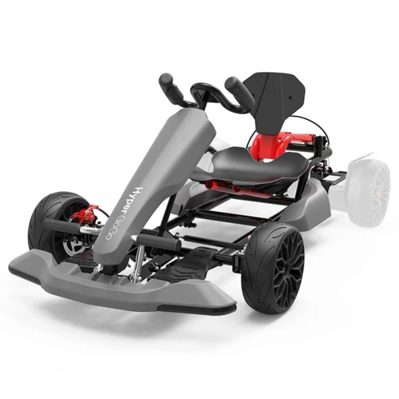 HYPER GOGO Electric 8.5" Tires Drift GoKart Kit - Gray - Image 2