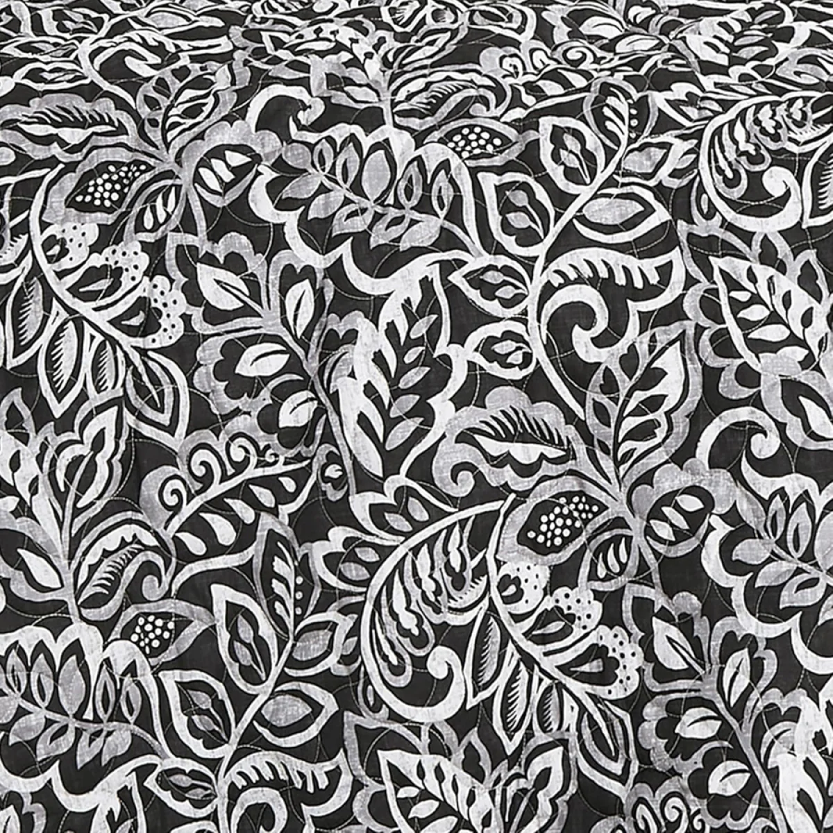 ESCA Oasis Bedspread Set (3-Piece) - Black/White - Image 4