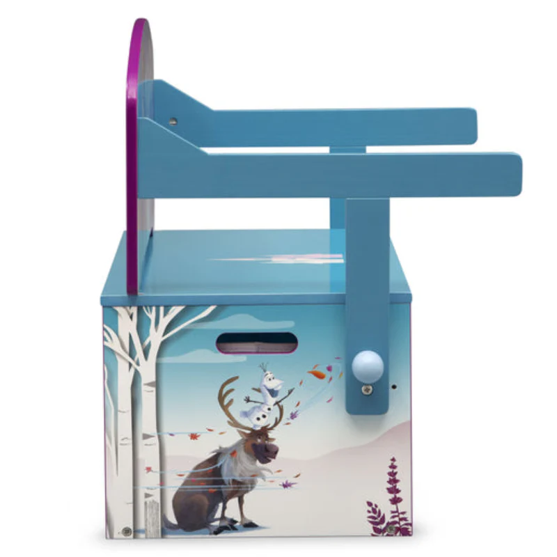 Delta Children Frozen II 3-in-1 Design Convertible Activity Bench with Tons of Storage - Multicolor - Image 3