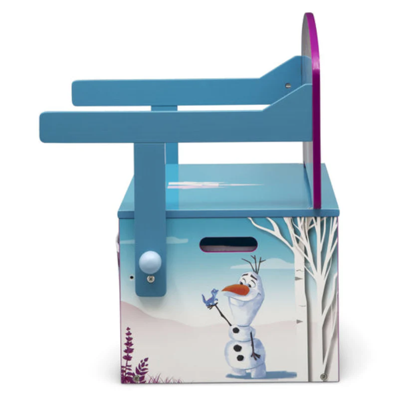 Delta Children Frozen II 3-in-1 Design Convertible Activity Bench with Tons of Storage - Multicolor - Image 4