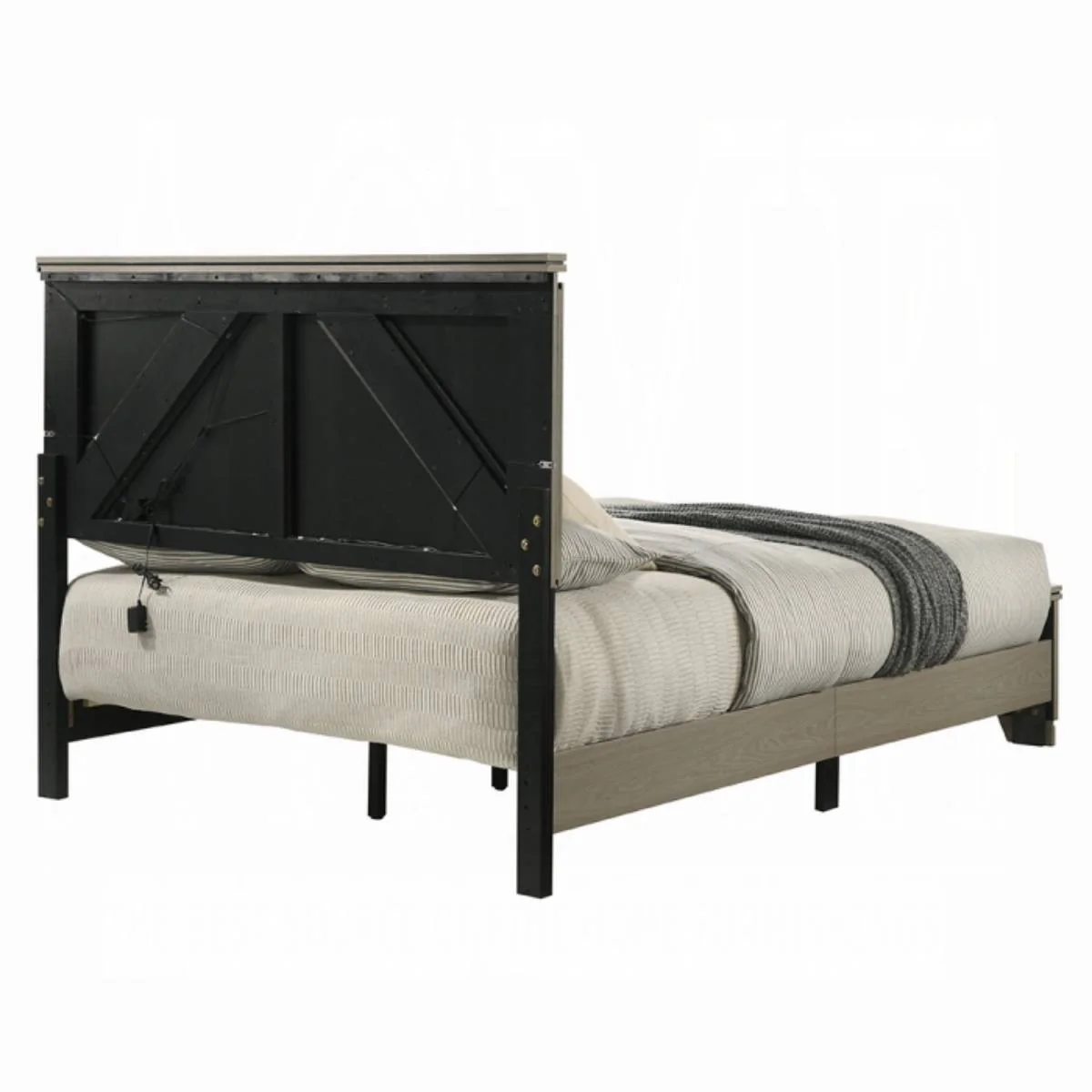Joanna Bedroom Set (4-Piece) by Acme Furniture - Gray - Image 11