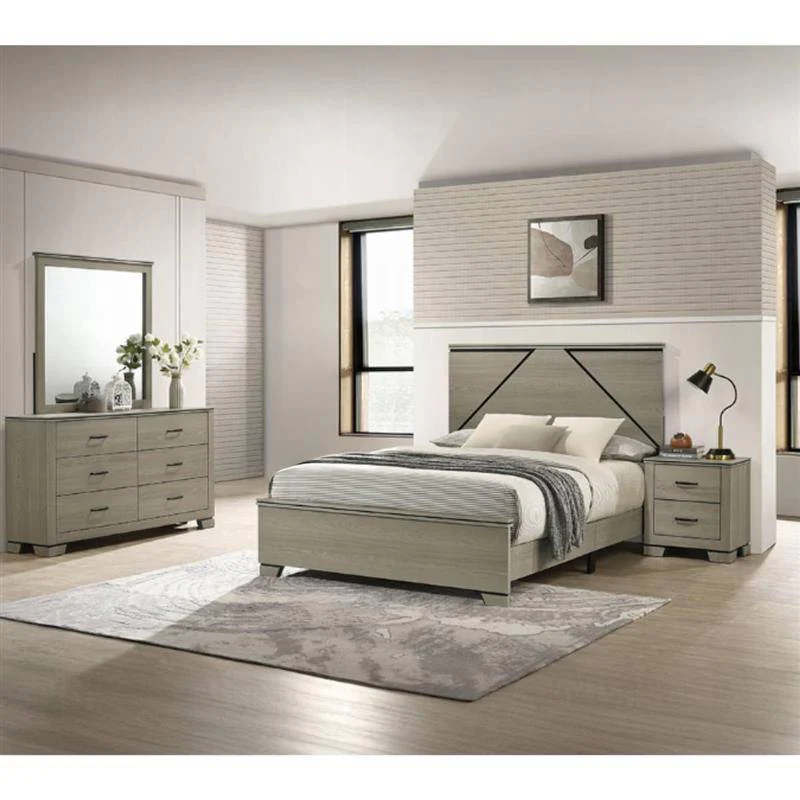 Joanna Bedroom Set (4-Piece) by Acme Furniture - Gray - Image 9