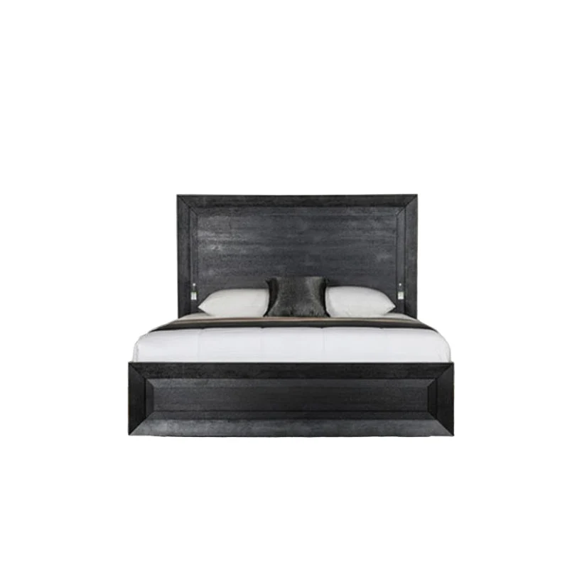 Ashbourne King Bed by Furniture of America - Black - Image 2