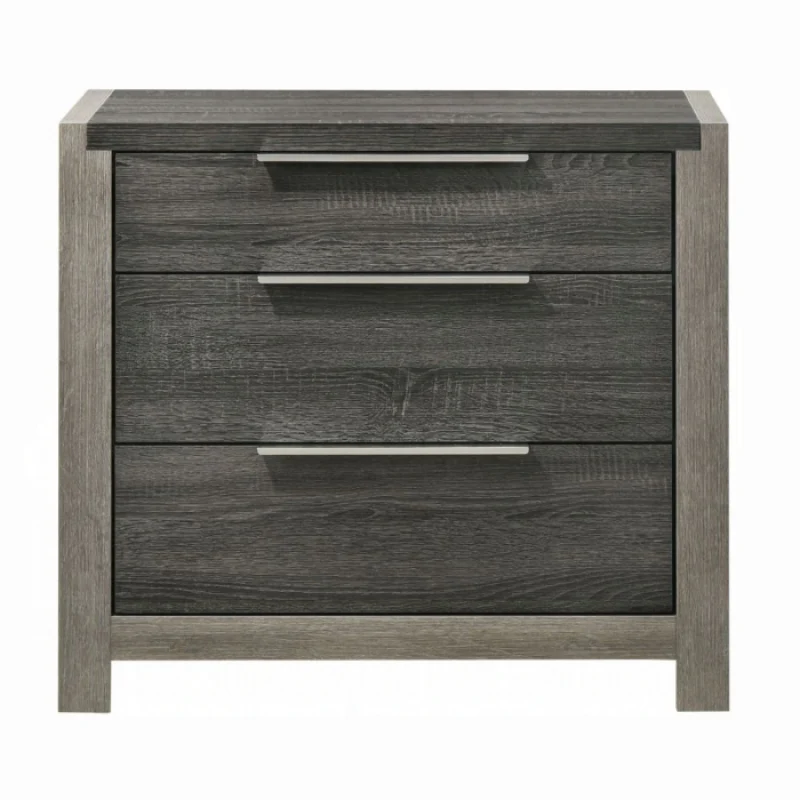 30" Jehoram Nightstand by Acme Furniture - Gray - Image 2