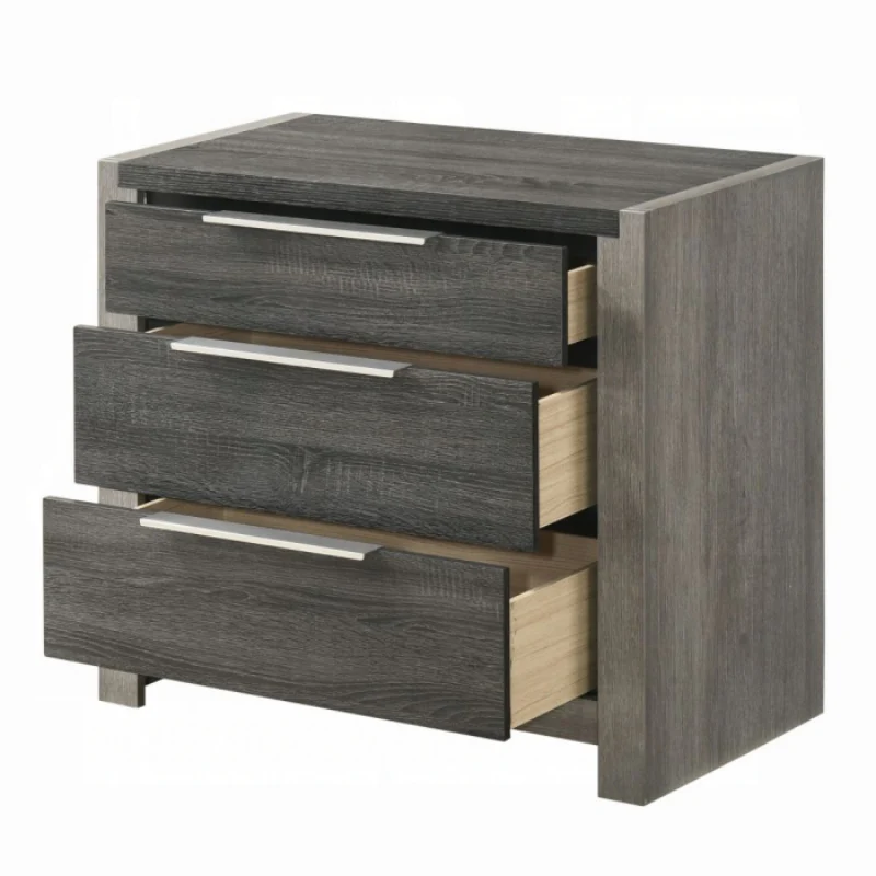 30" Jehoram Nightstand by Acme Furniture - Gray - Image 3