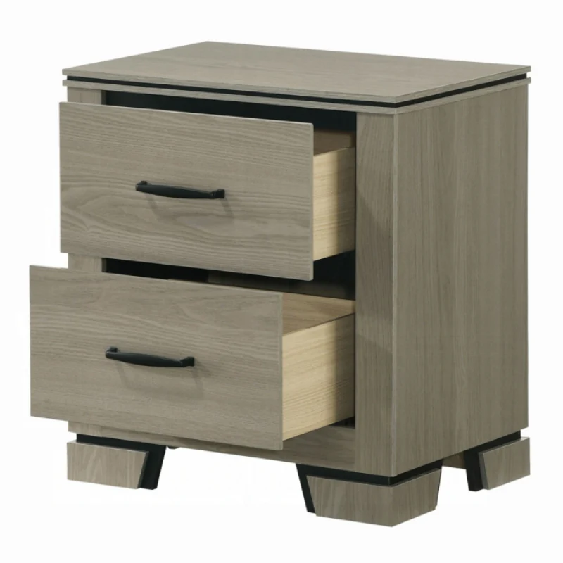 22" Joanna Nightstand by Acme Furniture - Gray - Image 4