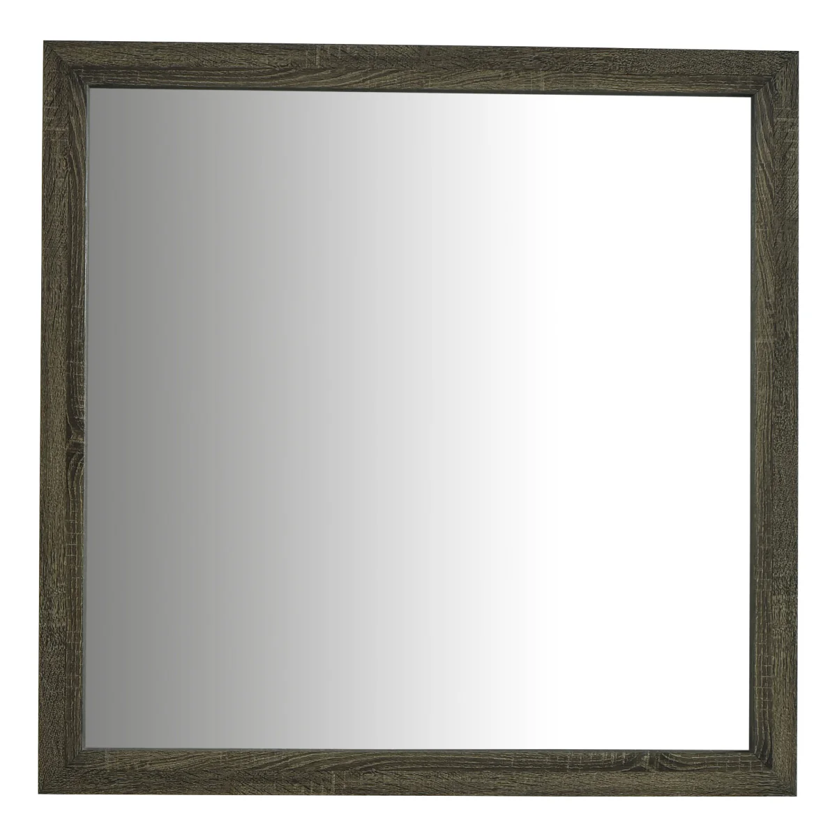 Wright 39.5" Square Dresser Mirror by Coaster - Brown