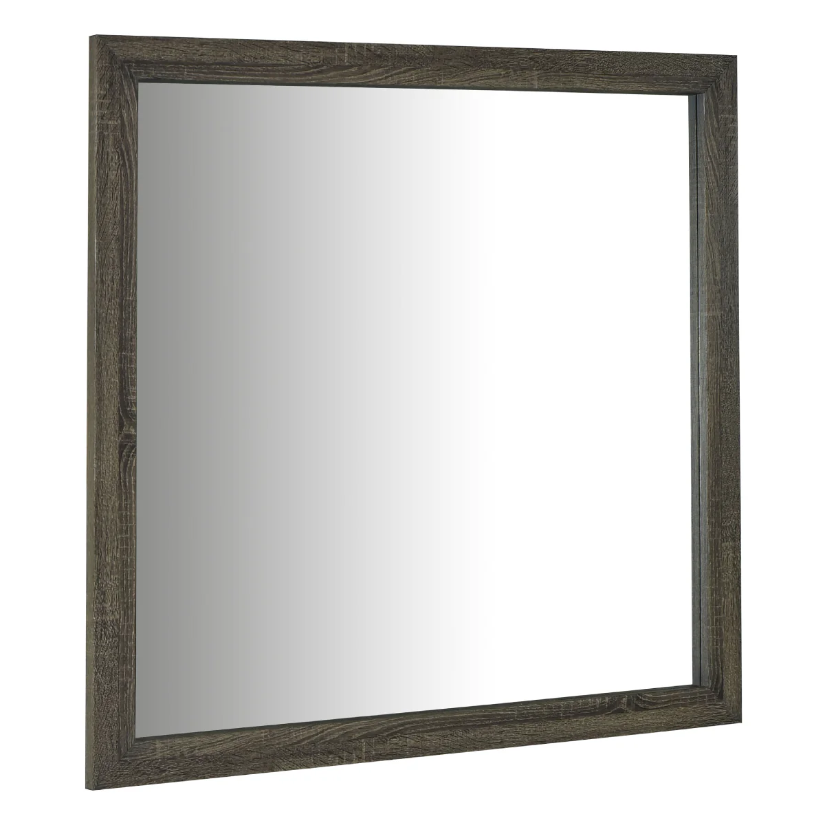 Wright 39.5" Square Dresser Mirror by Coaster - Brown - Image 2