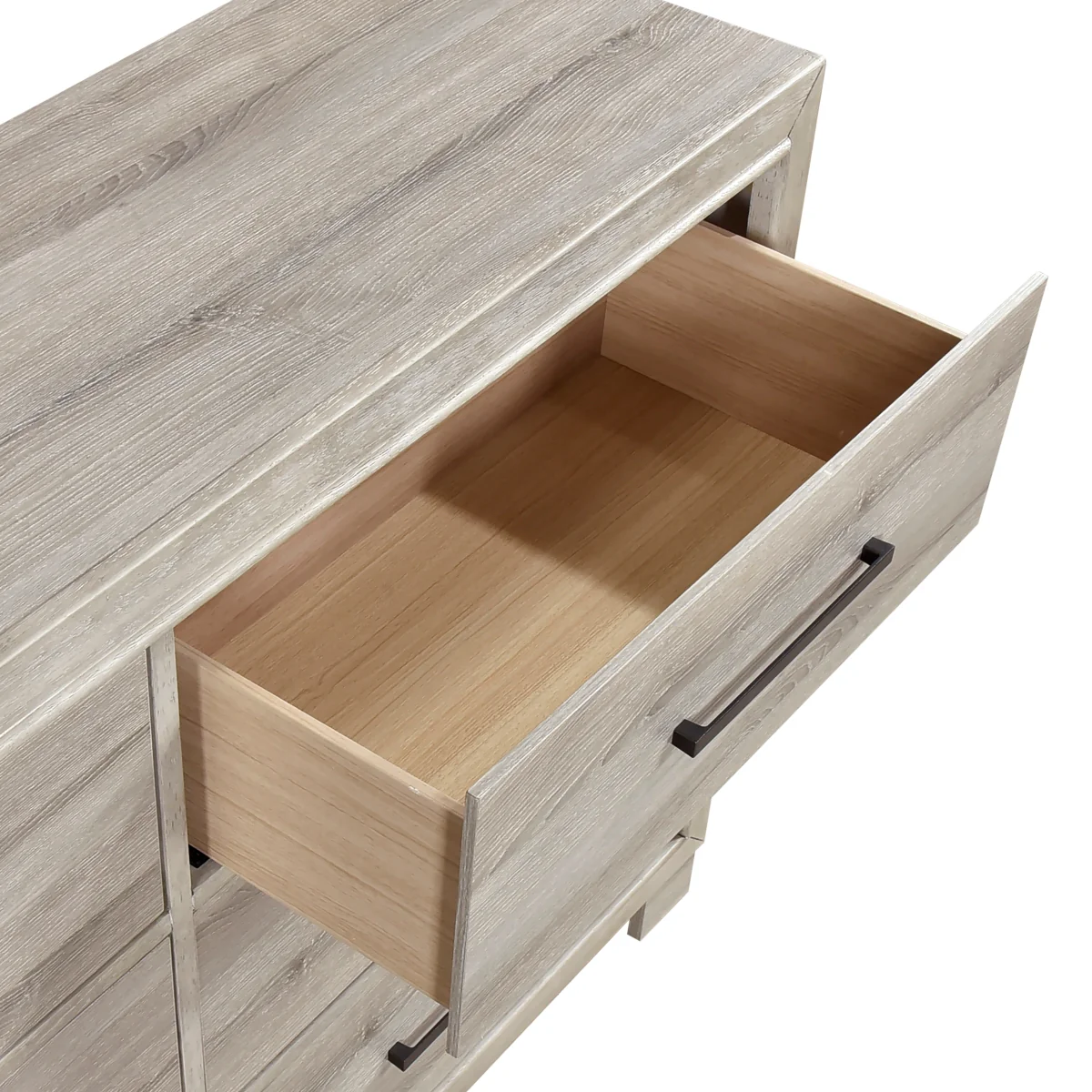 Bennett 59" Dresser by Homelegance with 6 Drawers - Gray - Image 5