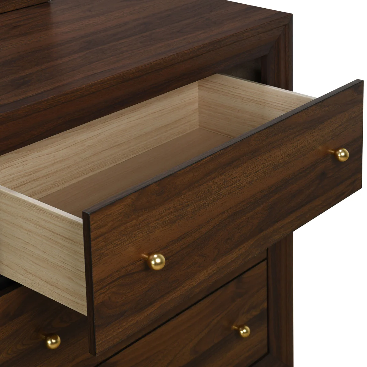 Welsley 58.5" Dresser Cabinet with 6-Drawer by Coaster - Brown - Image 5