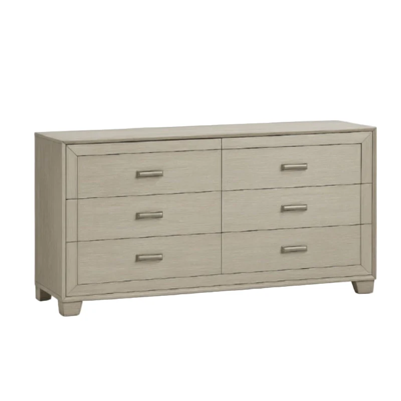 Odesa 35.9" Dresser with 6 Drawers by Lifestyle - Gray - Image 2