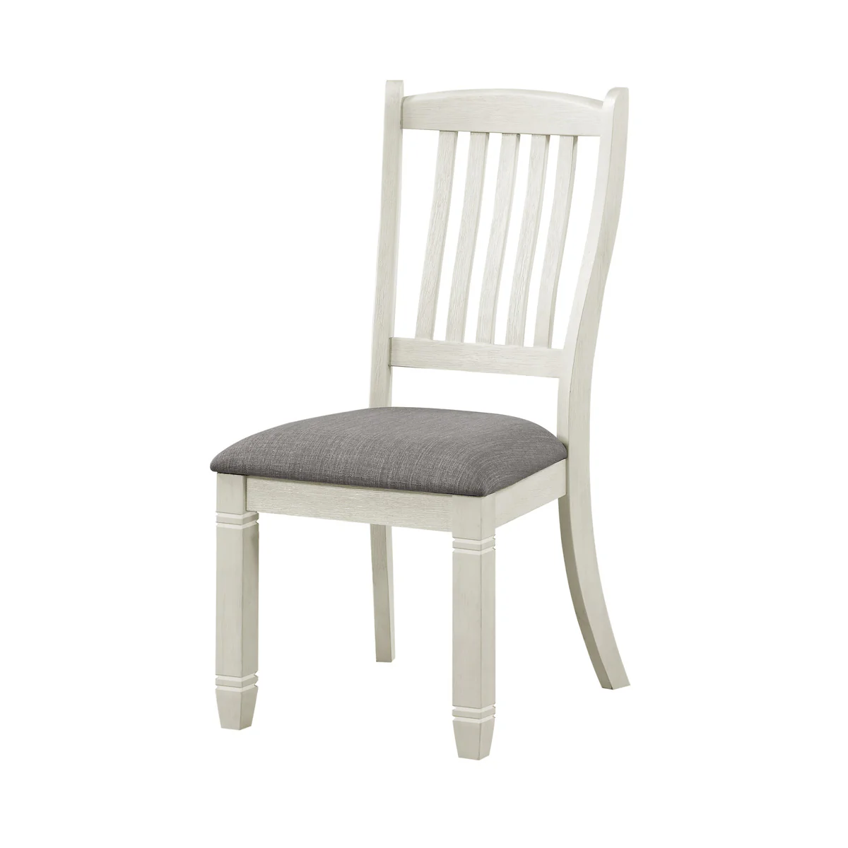 Granby 19.5" Side Chair by Homelegance - White/Gray - Image 2
